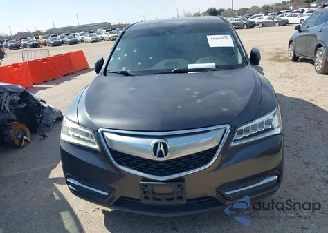 2014 Acura Mdx Technology Package z USA, uszkodzony, nr VIN 5FRYD4H44EB021754